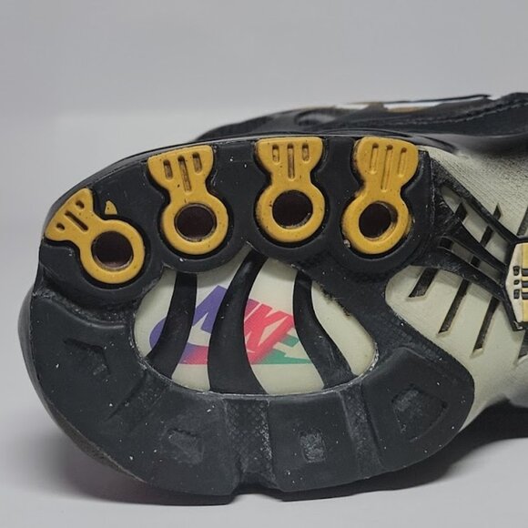 Nike Air Max Plus GS Tuned Air Black Multicolor Women’s 7 (5.5Y Youth) - Picture 10 of 11